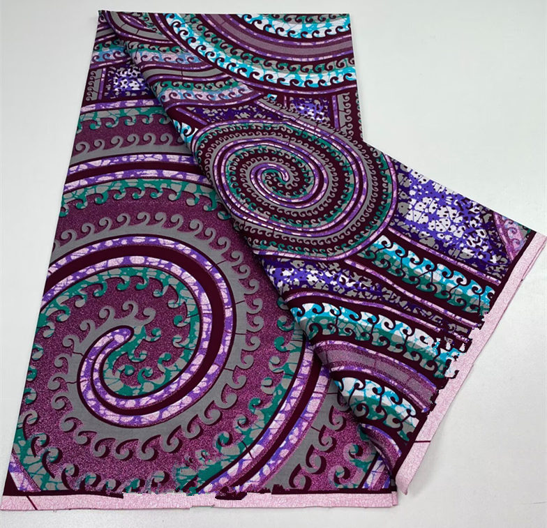 قماش أنقرة النيجيري المطبوع با - مراجعة Sewing Batik Fabric وسعره